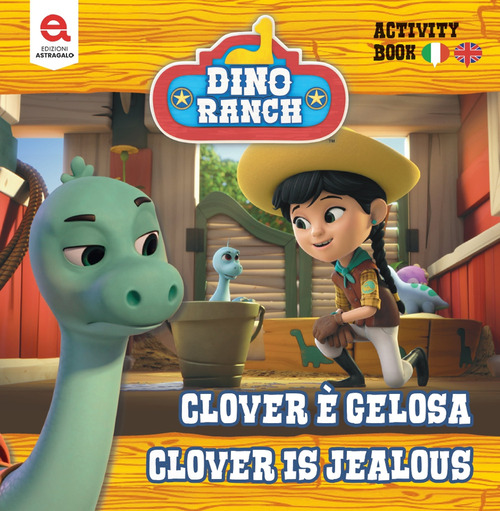 Clover è gelosa-Clover is jealousy. Dino Ranch