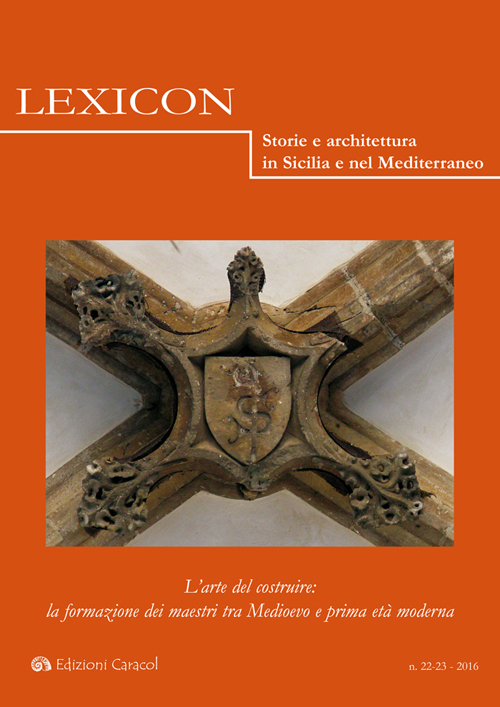 Lexicon. Storie e architettura in Sicilia e nel Mediterraneo