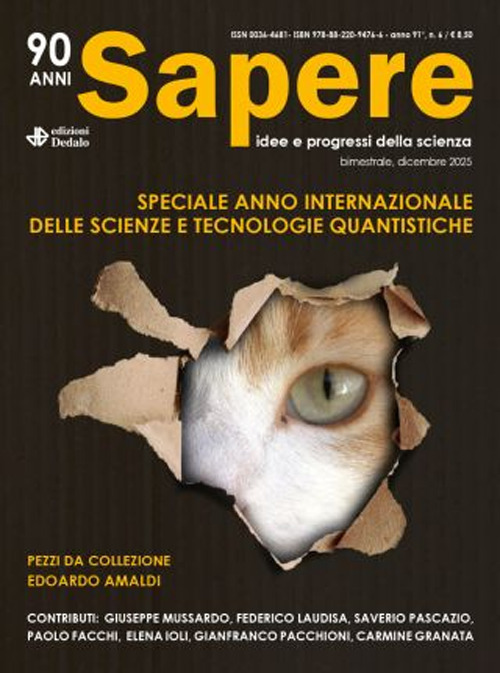Sapere. Idee e progressi della scienza