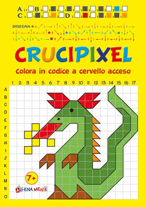 Crucipixel. Colora in codice a cervello acceso