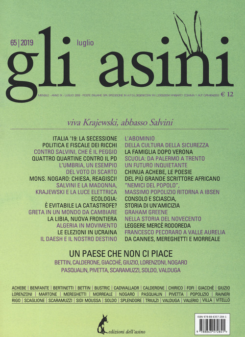 Gli asini. Rivista di educazione e intervento sociale
