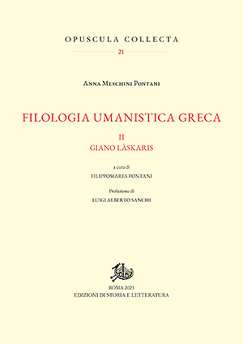 Filologia umanistica greca