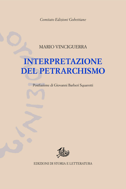 Interpretazione del petrarchismo