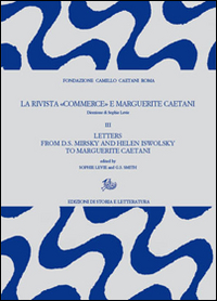 La rivista «Commerce» e Marguerite Caetani