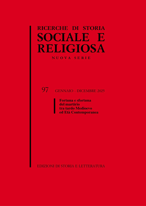 Ricerche storia sociale religiosa