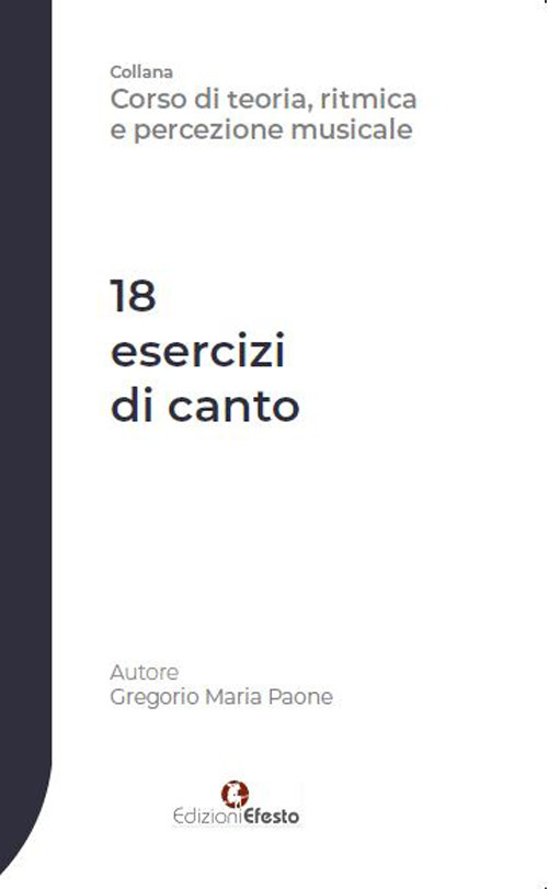 18 esercizi di canto
