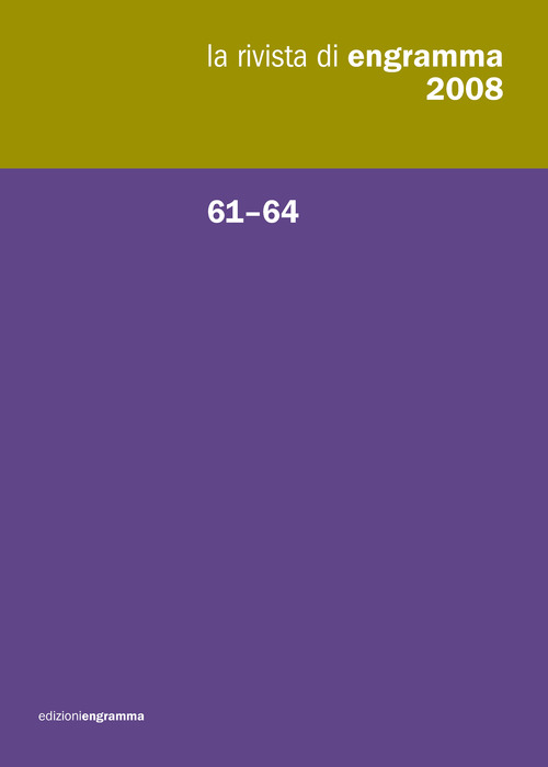 La rivista di Engramma