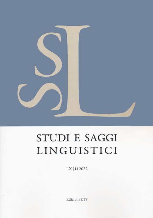 Studi e saggi linguistici