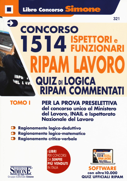 Concorso 1514 Ispettori e Funzionari RIPAM Lavoro Ministero del Lavoro, INAIL e INL