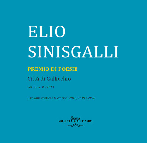 Premio di poesie Elio Sinisgalli