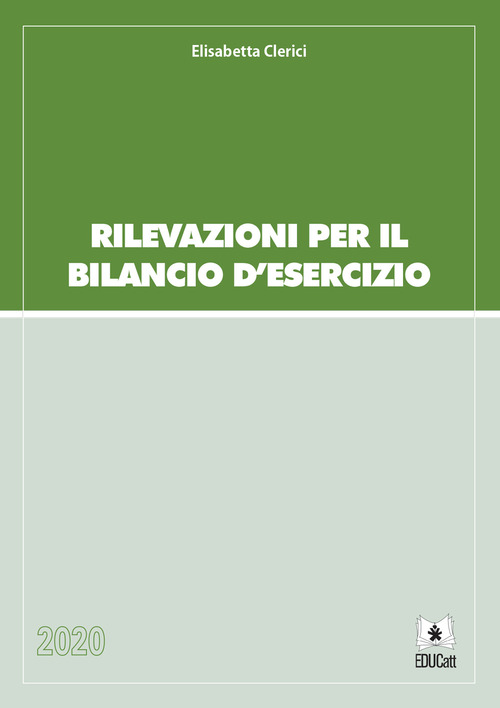Rilevazioni per il bilancio d'esercizio