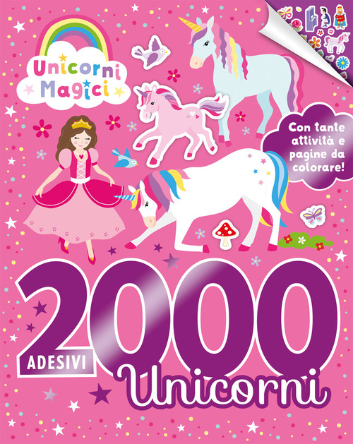 2000 adesivi unicorni