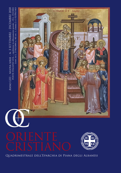 Oriente cristiano. Quadrimestrale dell'eparchia di Piana degli Albanesi