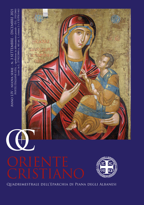 Oriente cristiano. Quadrimestrale dell'eparchia di Piana degli Albanesi