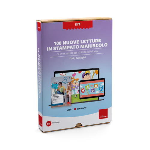 100 nuove letture in stampato maiuscolo. Kit App