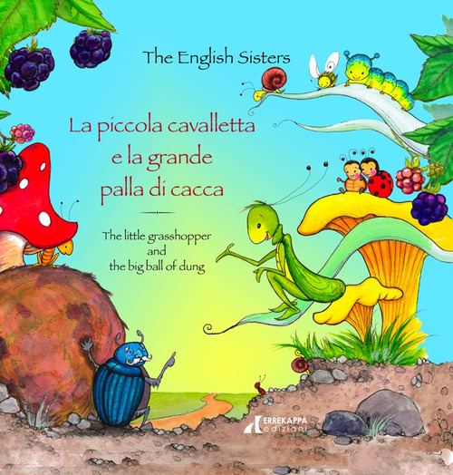 La piccola cavalletta e la grande palla di cacca-The little grasshopper and the big ball of dung
