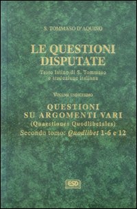 Le questioni disputate