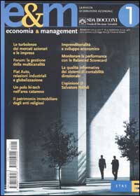 Economia & management