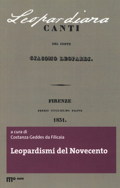 Leopardismi del Novecento