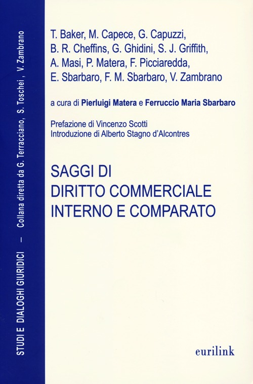 Saggi di diritto commerciale interno e comparato
