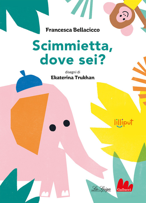 Scimmietta, dove sei? Ediz. ad alta leggibilità