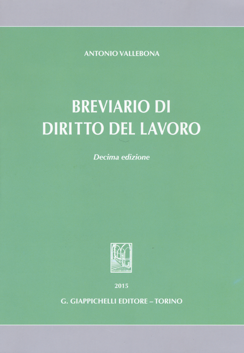 Breviario di diritto del lavoro