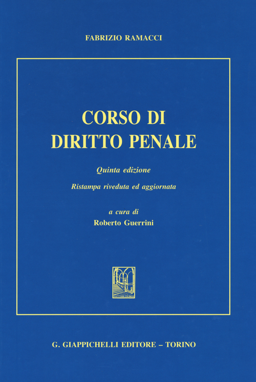 Corso di diritto penale