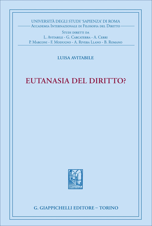 Eutanasia del diritto?