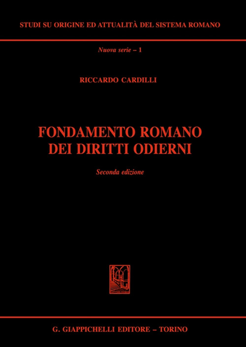 Fondamento romano dei diritti odierni