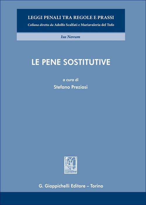 Le pene sostitutive