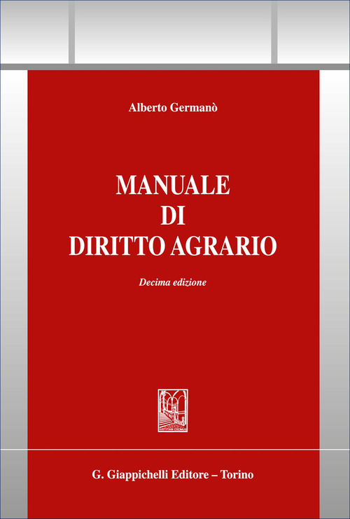 Manuale di diritto agrario