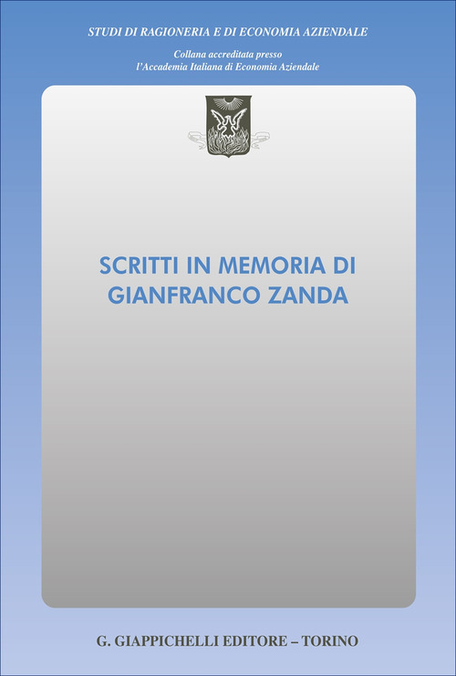 Scritti in memoria di Gianfranco Zanda