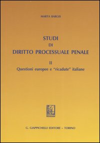 Studi di diritto processuale penale