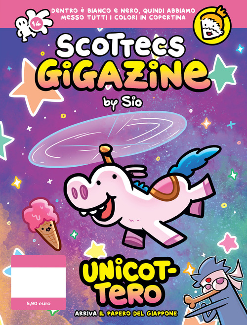 Scottecs Gigazine (Titolo venduto esclusivamente su Amazon, nelle fumetterie e in edicola)