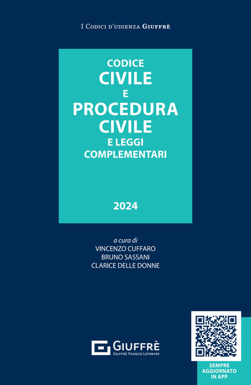 Codice civile e procedura civile e leggi complementari