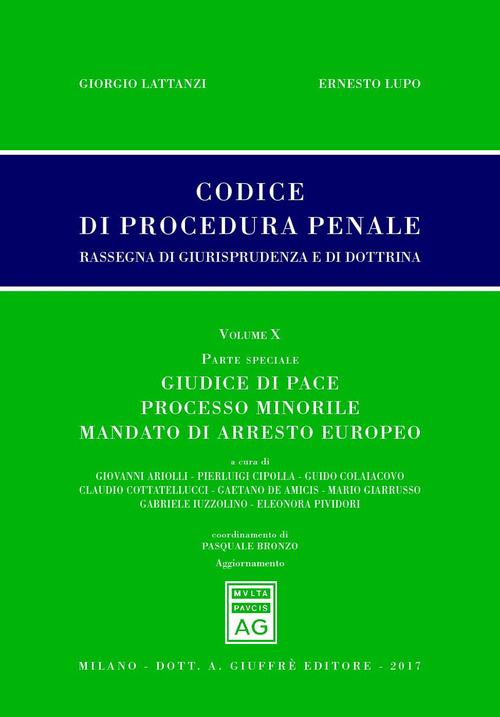 Codice di procedura penale. Rassegna di giurisprudenza e di dottrina