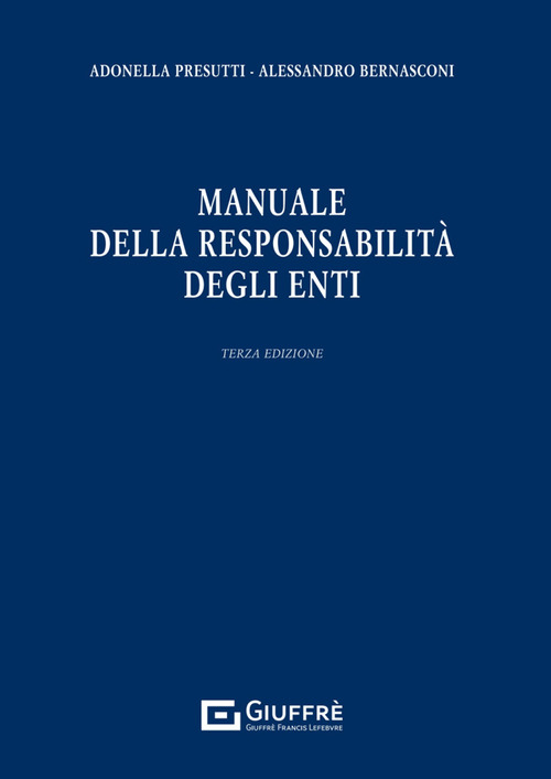 Manuale della responsabilità degli enti
