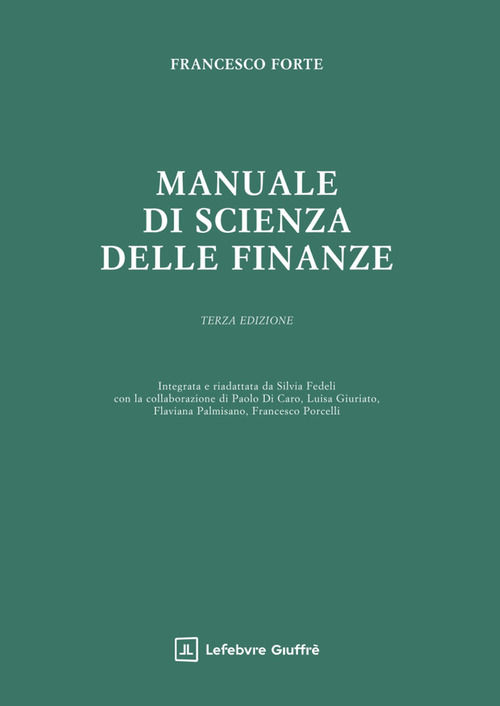 Manuale di scienza delle finanze