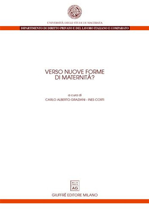 Verso nuove forme di maternità?