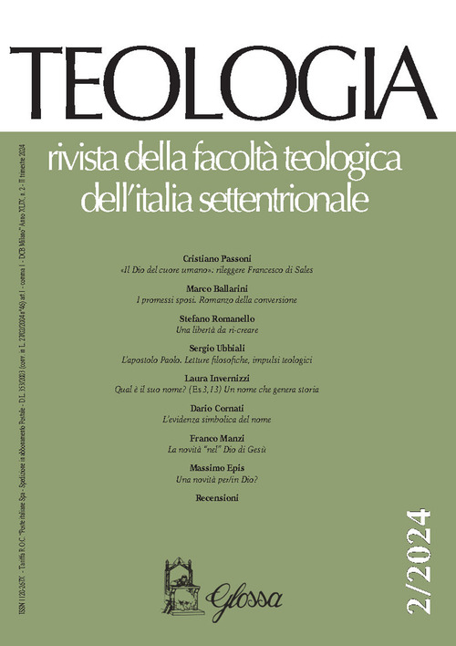 Teologia. Rivista della facoltà teologica dell'Italia settentrionale