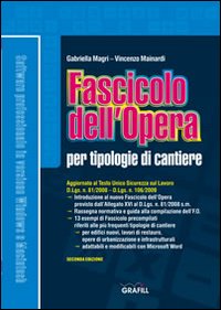Fascicolo dell'opera per tipologie di cantiere