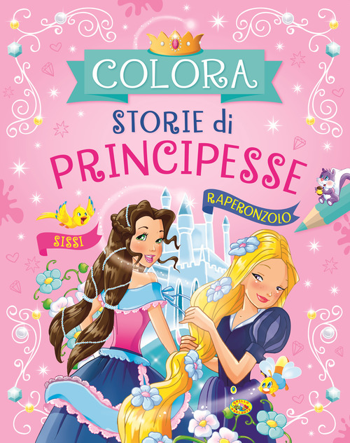 Colora storie di principesse