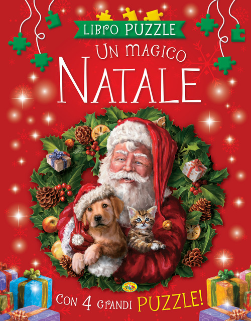 Un magico Natale. Libro puzzle