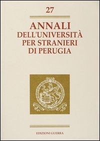 Annali dell'Università per stranieri di Perugia. Anno VIII