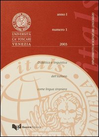 Itals. Didattica e linguistica dell'italiano come lingua straniera (2003)