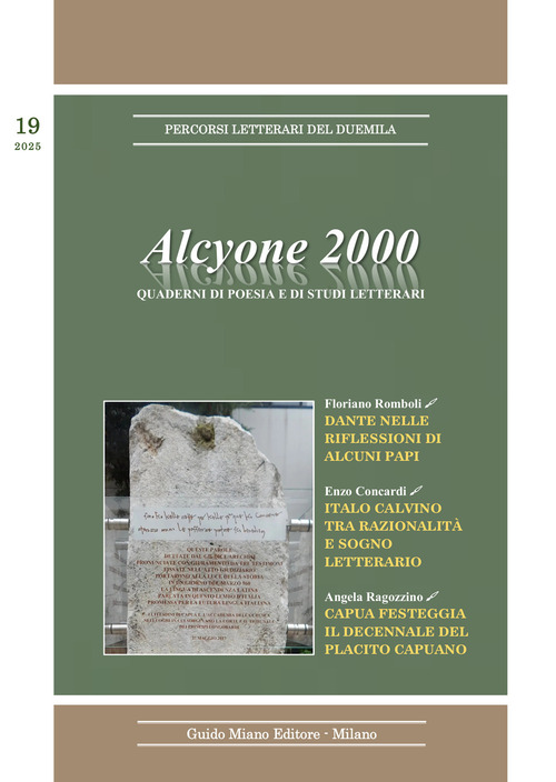 Alcyone 2000. Quaderni di poesia e di studi letterari