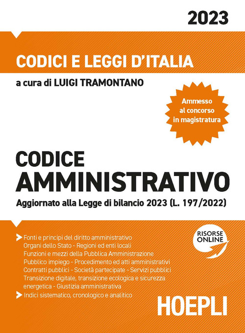 Codice amministrativo 2023