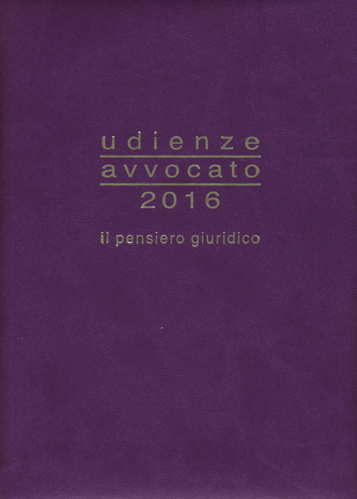 Udienze avvocato 2016