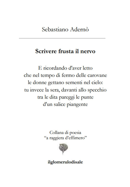 Scrivere frusta il nervo
