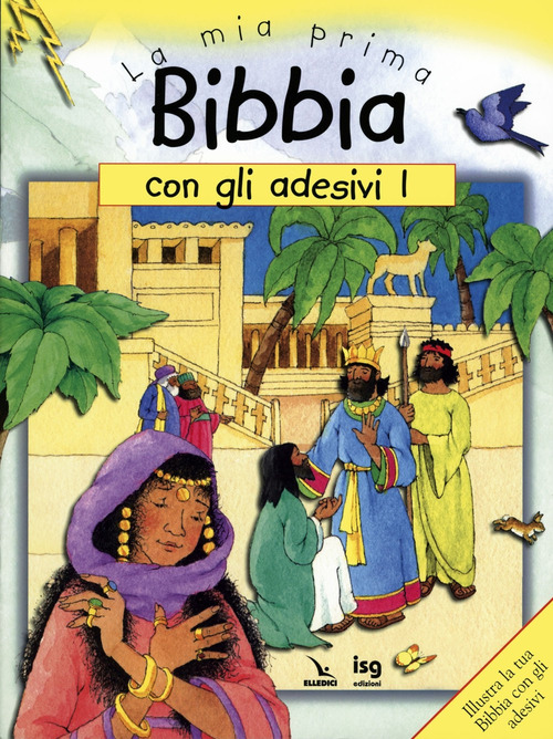 La mia prima Bibbia con gli adesivi